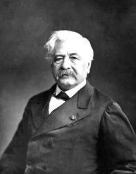 Vicomte Ferdinand Lesseps, uit 